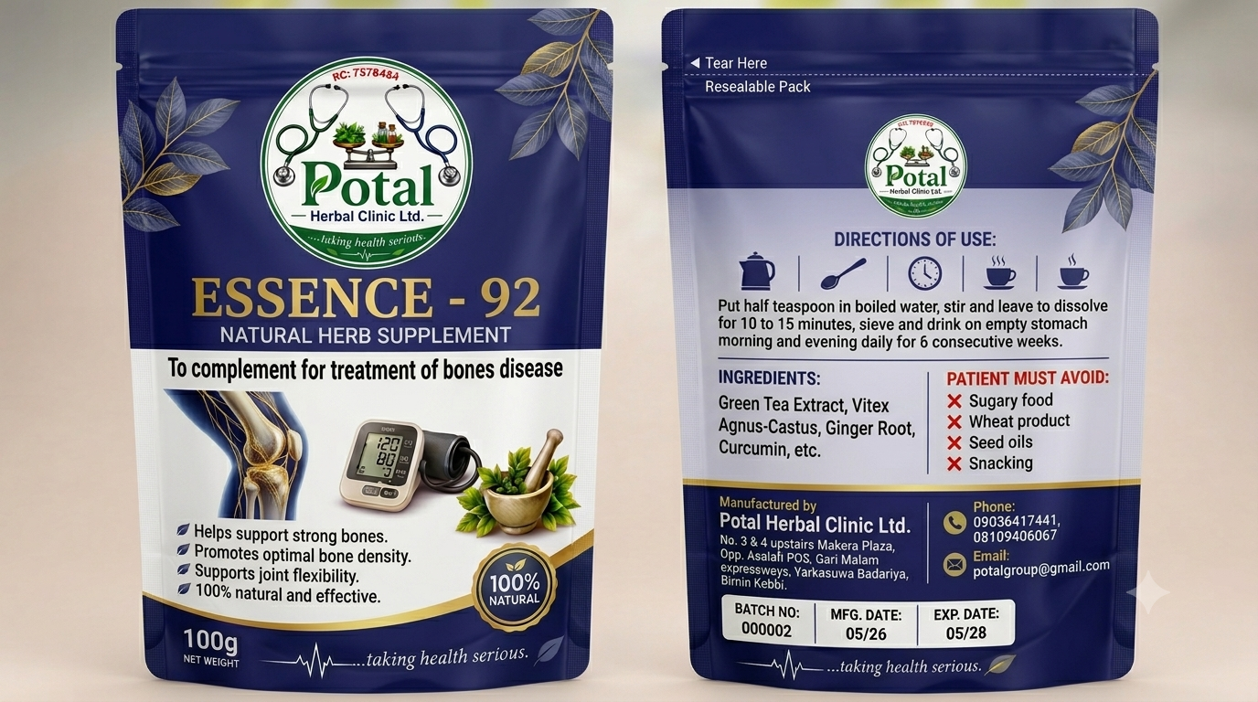 Essence - 92 herbal product pack